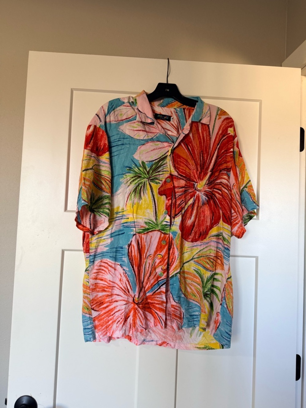 Jam’s World Island Bisc Rayon Button Up Medium